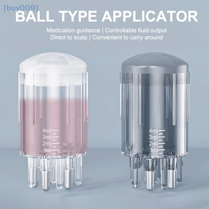 【buy009】مشط سائل لأداة توزيع فروة الرأس لعلاج فروة الرأس، مشط تدليك توجيه سائل، زيت مصل نمو الشعر