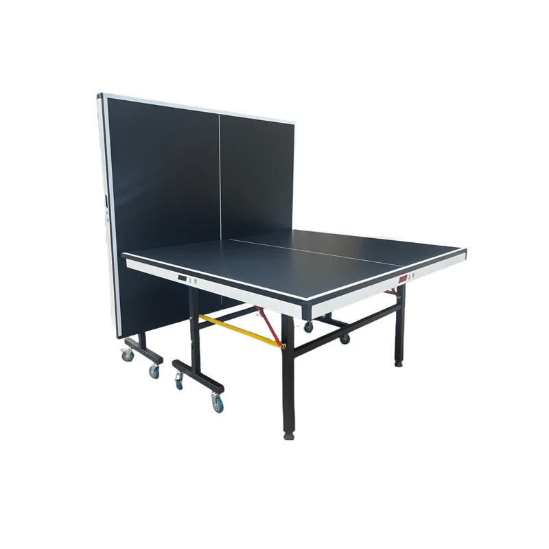 

Folding Wheeled Household Outdoor Standard Table Tennis Table Single Folding Mobile Table Tennis Table Indoor Table Tennis Table