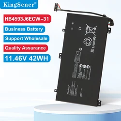 KingSener HB4593J6ECW-31 Laptop Battery For Huawei Matebook 13 WRTB-WFH9L WRTB-WFH9F WRTB-WFE9L 11.46V 3665mAh 42WH