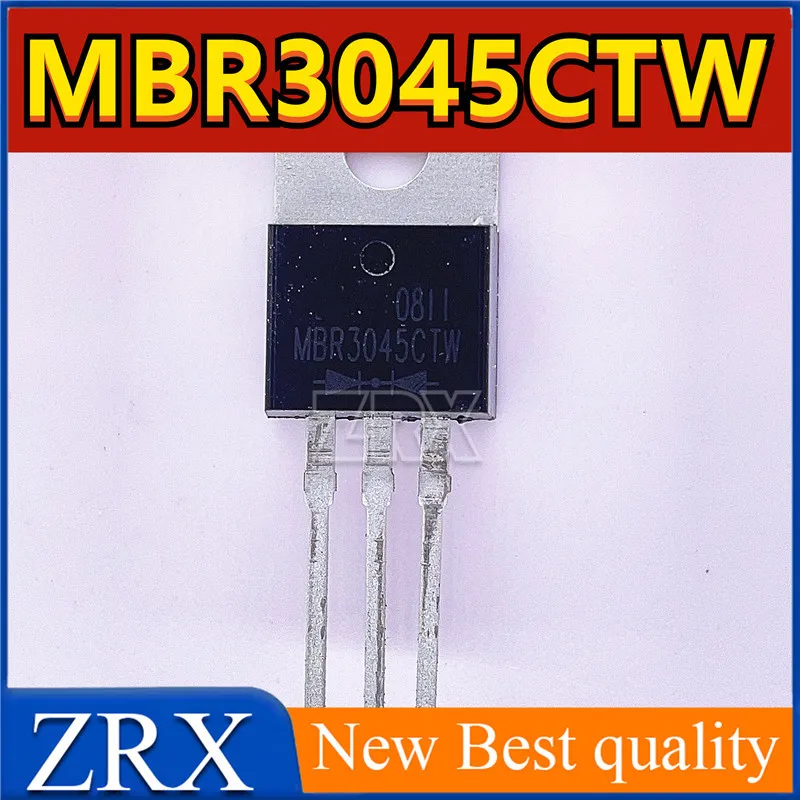 دايود سكوتكي أصلي ، mbr30ctw ، جديد ، 5 لكل لوت