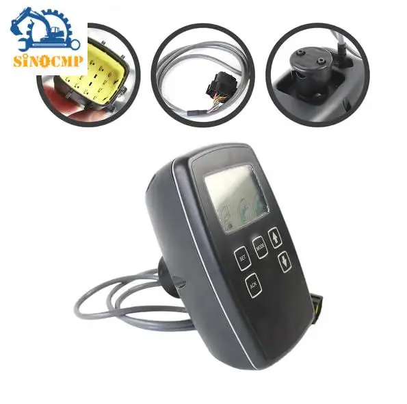 

1PC Monitor Screen 332/K4244 704/50207 728/80073 728/80003 for JCB JS180LC 8080 ZTS JS200 JS220 with 6 Month Warranty