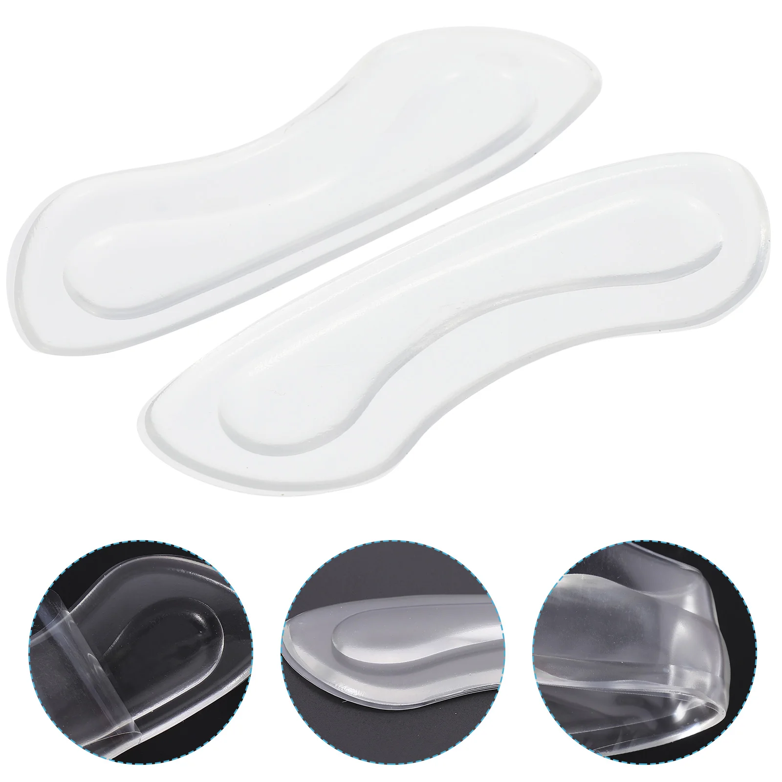 

20pcs Anti Wear Foot Stickers Ultra Thin Non Slip Heel Pads Shoes Protectors For High Heels Boots Sports Flat