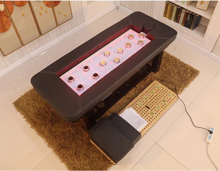 

Fully automatic far infrared smokeless moxibustion bed, massage bed, multifunctional whole body moxibustion