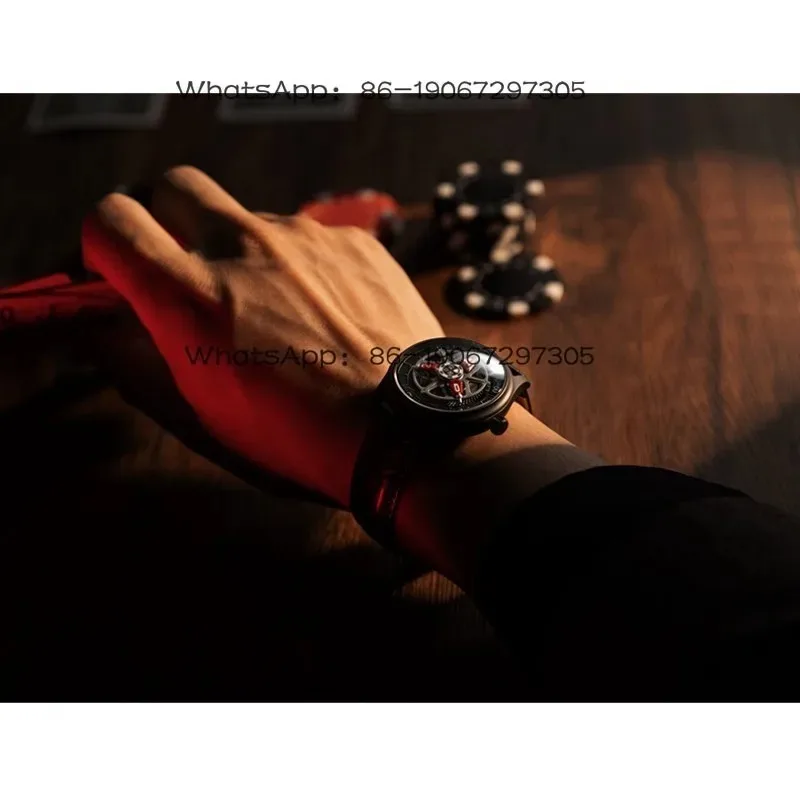 Fully Automatic Men's Mechanical Watch Personalized Small Dial Starwheel Watch Gift Box