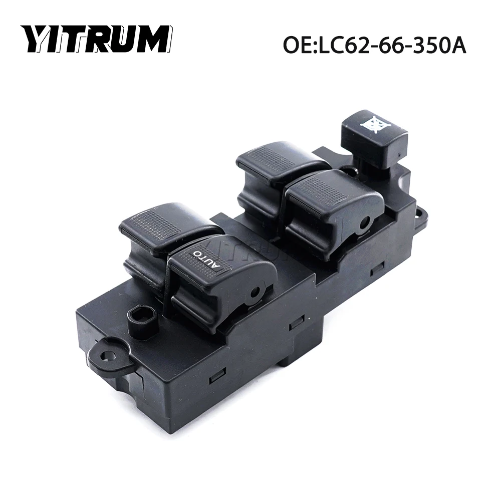 

YITRUM LC6266350A LC62-66-350A Electric Power Window Master Switch Left Driver For 2001-2006 Mazda MPV Mazda 626