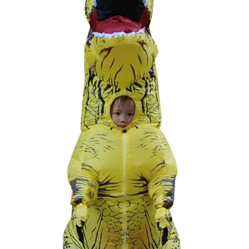 Anime Inflatable Costume T-REX Cosplay Costumes Dinosaur Fancy Mascot Carniva Party Adult Kids Dino Cartoon Doll Props MN8