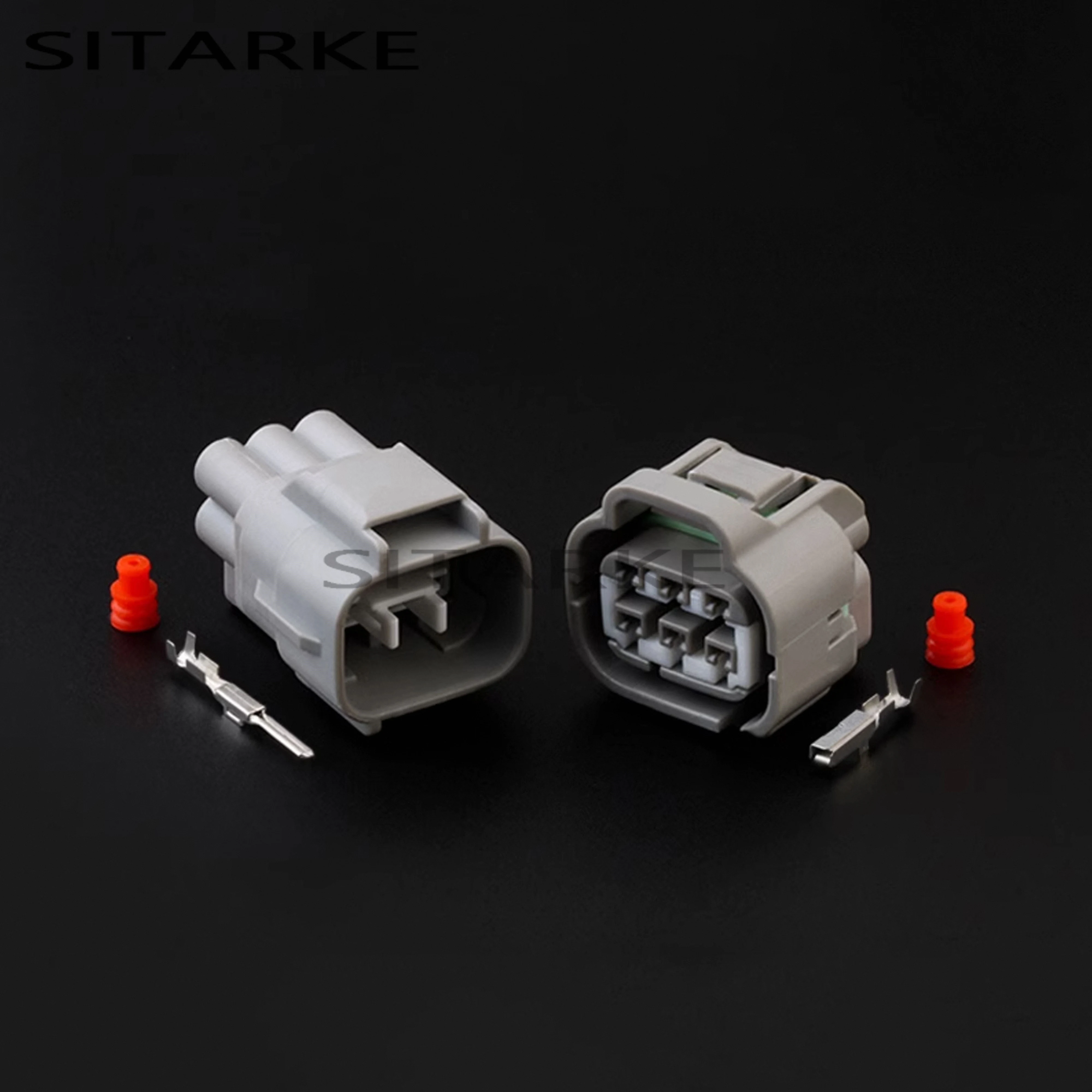 

6 Pin Waterproof Electrical Wire Connector Male Female Automobile Accelerator Throttle Pedal Plug 7282-7064-40 7283-7064-40