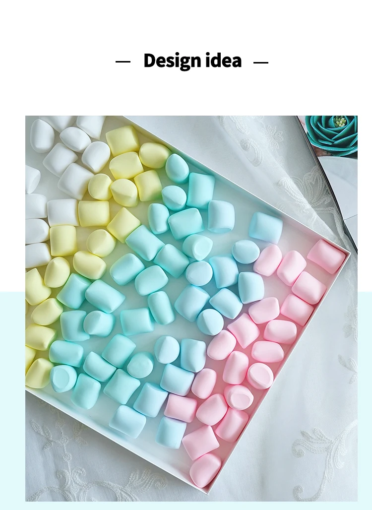 10 Stück künstliche Marshmallows, künstliche Süßigkeiten, Kuchendekoration, Dessert-Kuchendekoration für Schaufensterfotografie, künstlicher Zucker – Detail 7
