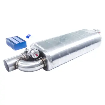 GFC Výfukový systém automobilu Ovládání vakuového ventilu Výfukové potrubí Variabilní tlumič výfuku z nerezové oceli Univerzální 51 63 76 mm Dálkové ovládání 10 nejlepší prodej tlumič výfuku s dálkovým ovládáním - №8