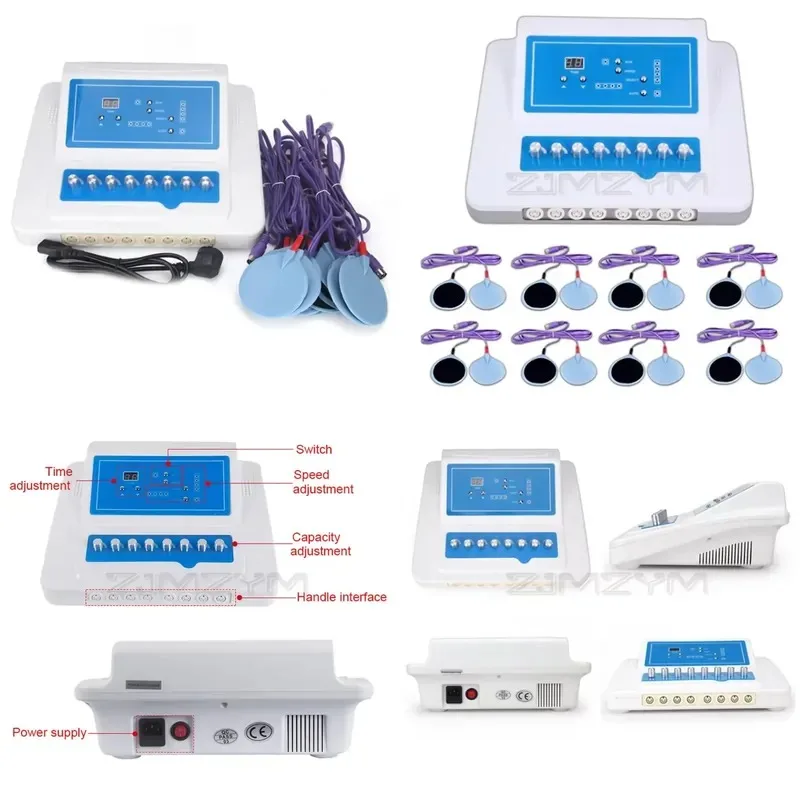 DY 2024 New Micro Current Patch Instrument EMS Meridian Dredging Health Instrument Back Dredging Body Massage