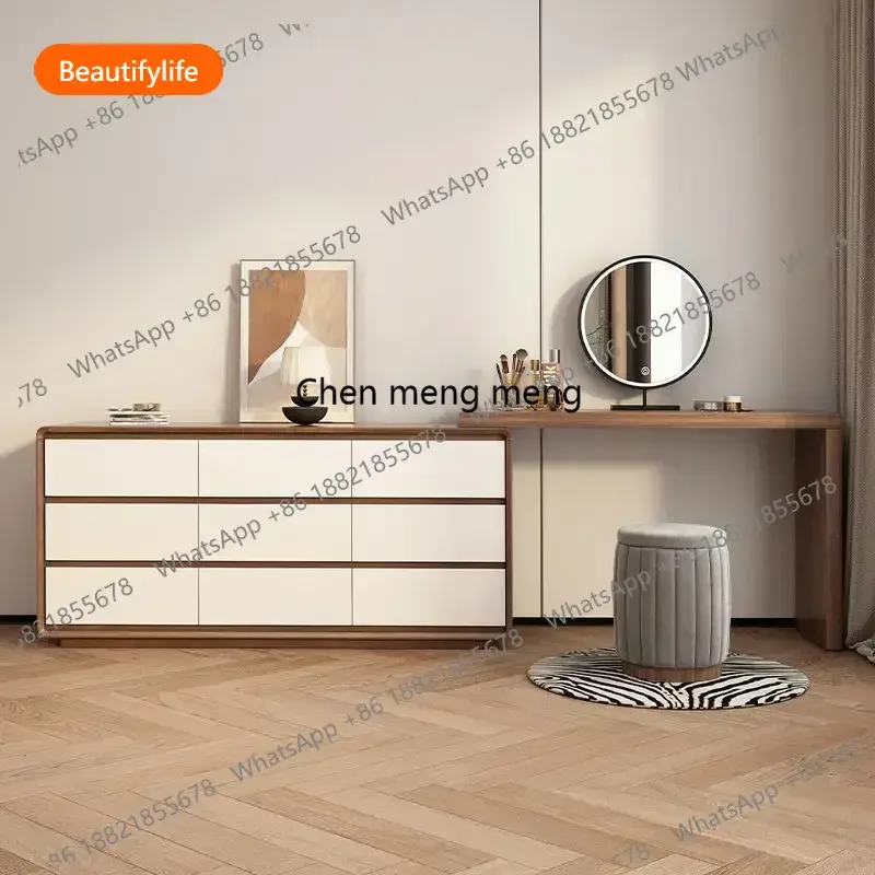 

a44 Modern Dressing Table Drawer Nordic Bedroom Design Luxury Dressing Table Classic Multifunctional Coiffeuse De Chambre Decor