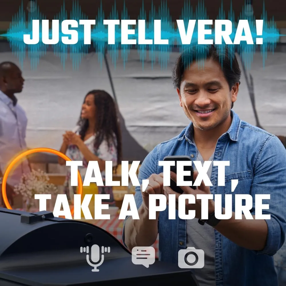 It Zelos-450 Electric Wood Pellet Smoker Grill – A.I. Smart BBQ Grill with WiFi, 7-in-1 Outdoor Grill & Smoker, PID Control