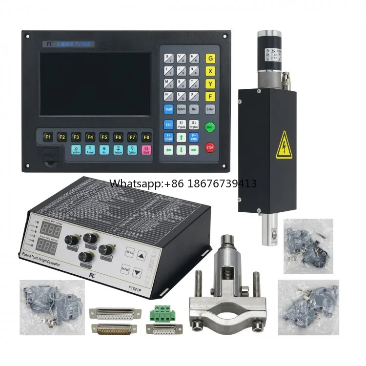 2-Axis CNC Controller F2100B+ Plasma F1621+ Lifter 2400mm/min for CNC Plasma Cutting Machine