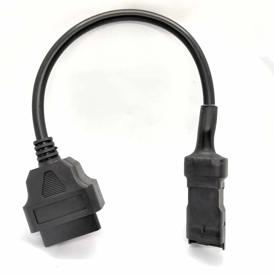 4PIN Motorcycle OBD2 Cable for Ducati 4 Pin Cable Diagnostic 4Pin To OBD2 16 Pin Adapter Engine Fault Diagnosis Detection Plug