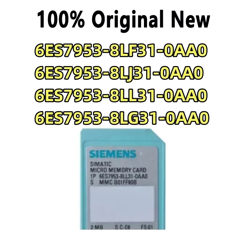 100% Tested 6es7953-8ll31-0aa0/6es7953-8lj31-0aa0/6es7953-8lg31-0aa0/6es7953-8lf31-0aa0 S7-300/c7/et