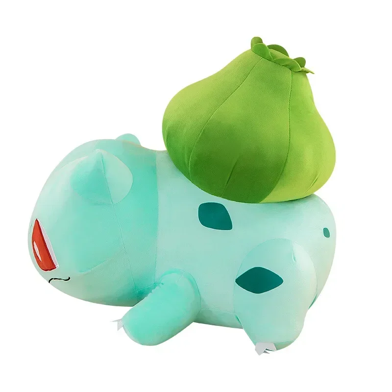 60 سنتيمتر البوكيمون Bulbasaur أفخم محشوة دمية لعبة لينة أنيمي الدمى محشوة الحيوان Kawaii رمي وسادة هدية عيد ميلاد للبنين بنات