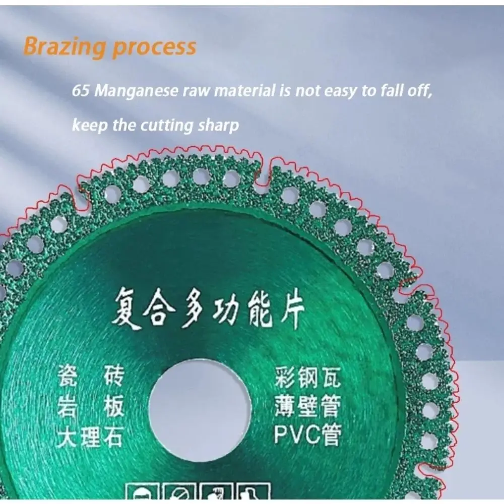 New Multifunctional Diamond Saw Blade High Hardness 100mm Cut Off Wheels Diamond Cutting Disc Ceramic Tile