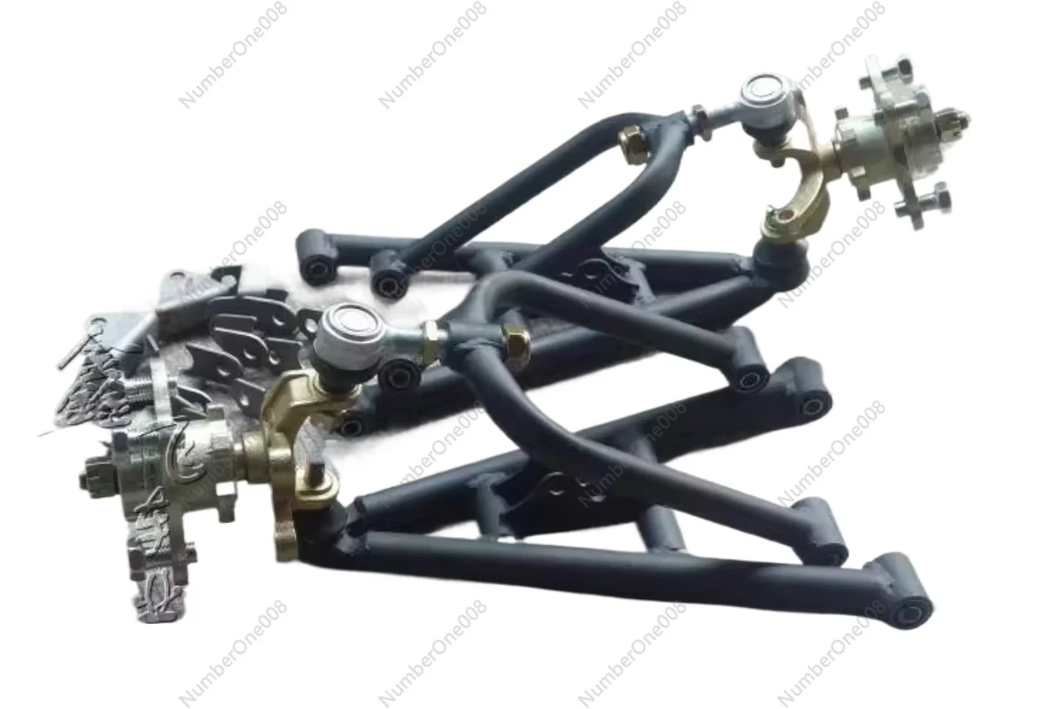 四輪-atv-ロッカーアーム-三輪オートバイカート修正されたアクセサリーフロントサスペンションスイングアームステアリングフランジシート