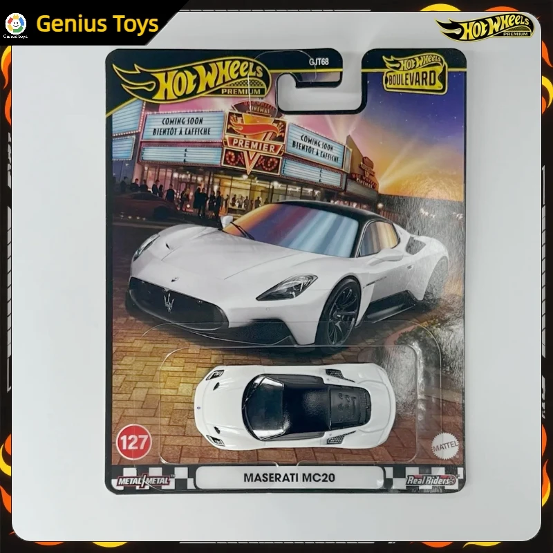 

Hot Wheels Premium Maserati MC20 Boulevard 1:64 Scale Diecast Alloy Car Model Collectible Vehicle Toy for Boys Adult Fans