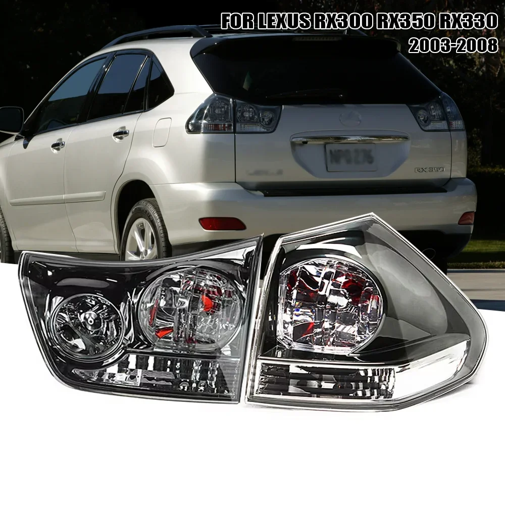 Left Right Car Rear Bumper Tail Lights Tail Lamp For LEXUS RX300 RX330 RX350 2003 2004 2005 2006 Auto Rear Brake Stop Taillight