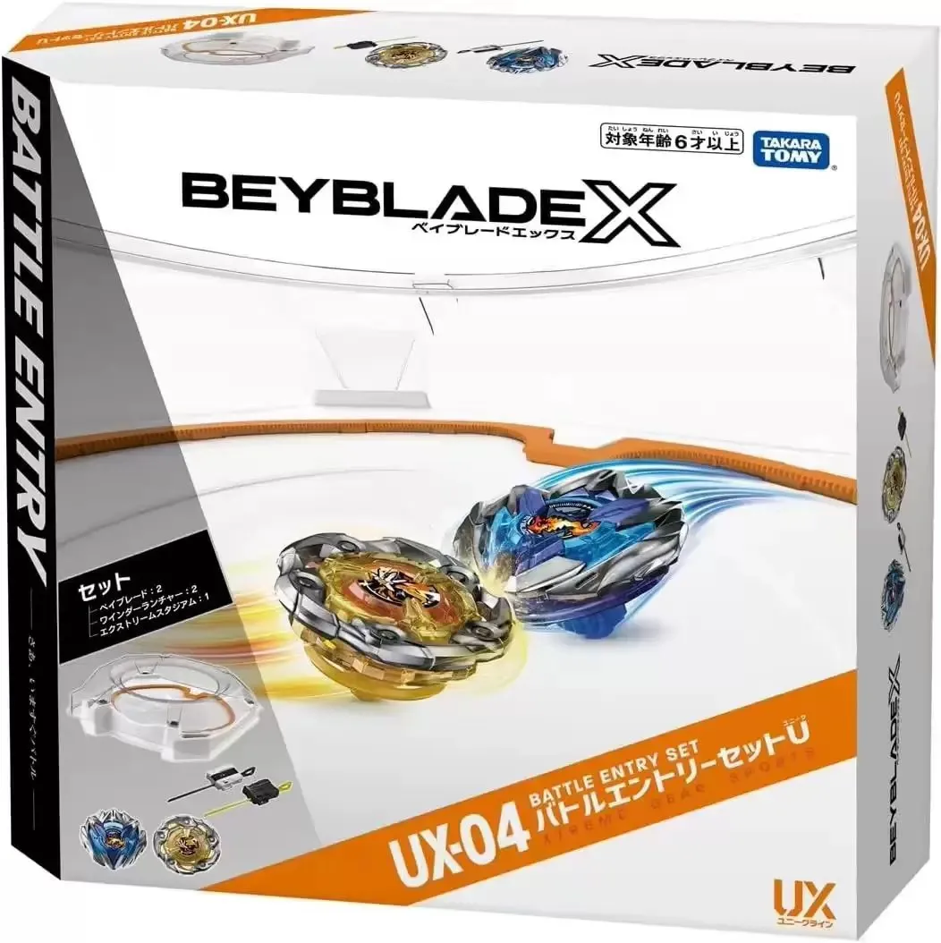 TAKARA TOMY BEYBLADE X UX-21 Hells Nether Deck Set