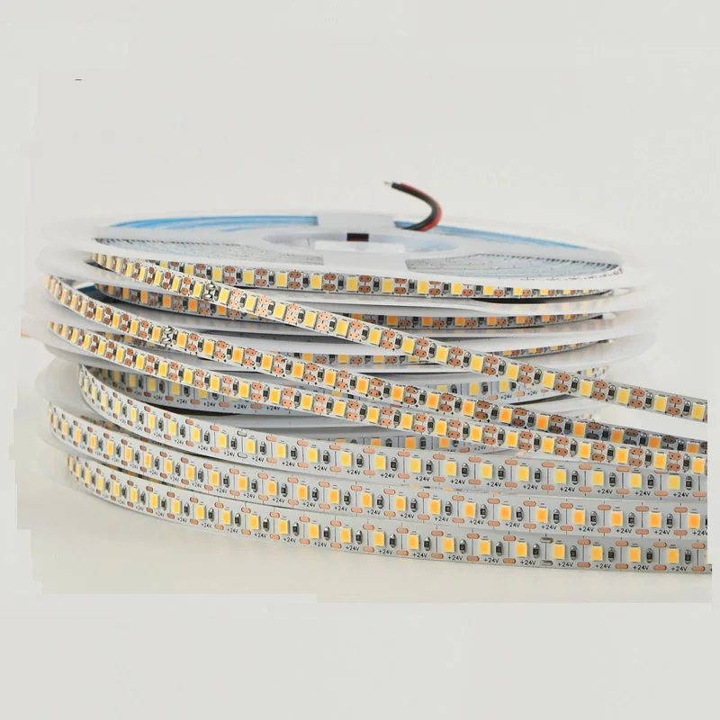 5m Narrow Slim 5V 12v 24v 5mm 8mm LED Strip 120LEDs/m 3000k Natural White 4000k 6000k Narrow Flexible Cuttable Linear Soft Tape