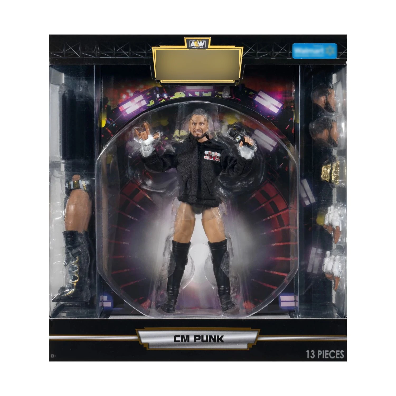 

6'' CM PUNK MMA/WWE/AEW Figura Original Challenge Arena Wrestling Gladiator Moving Figure