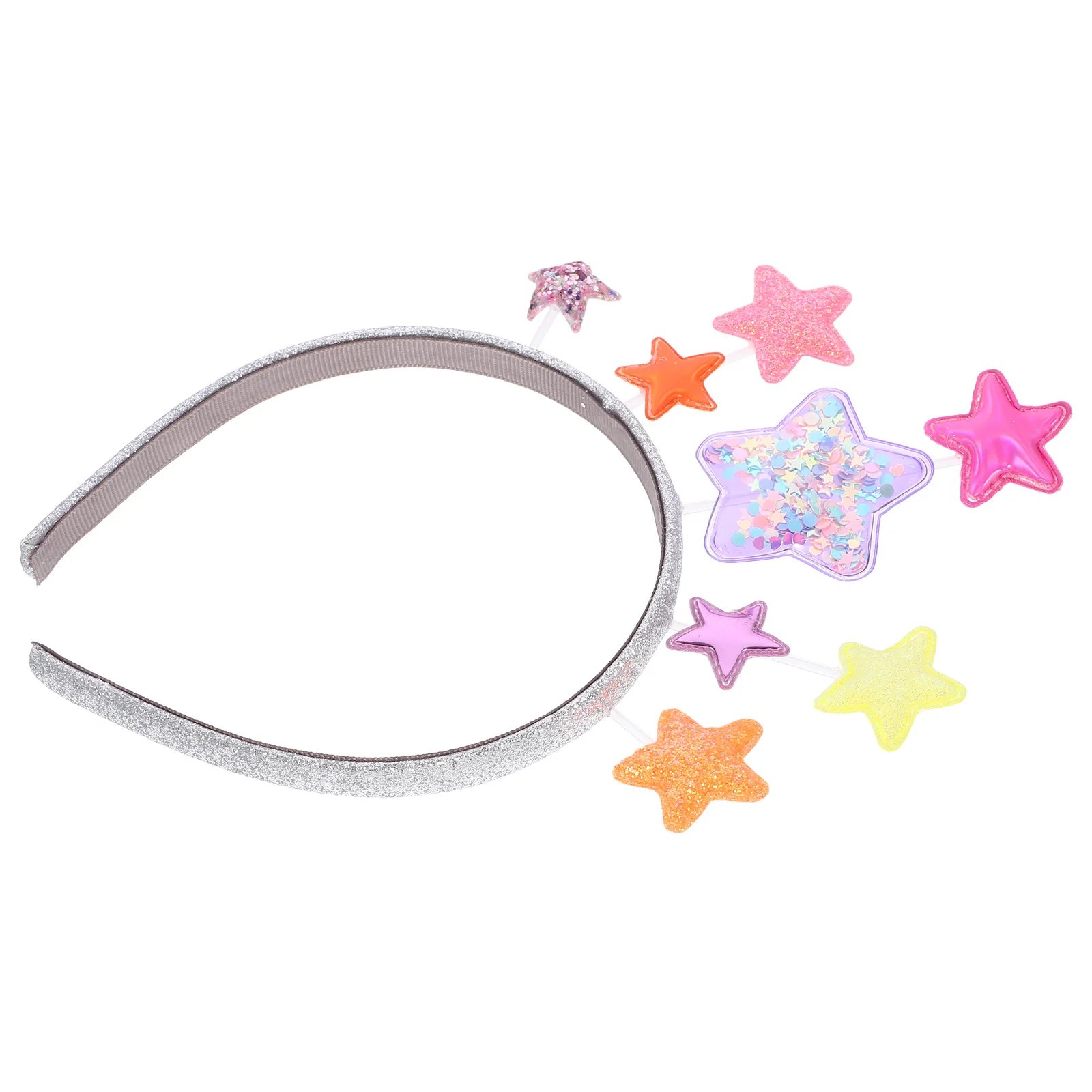 

Star Headband Shimmering Pointed Star Decoration Soft Delicate Materials Comfortable Wearing Experience Versatile for Parties