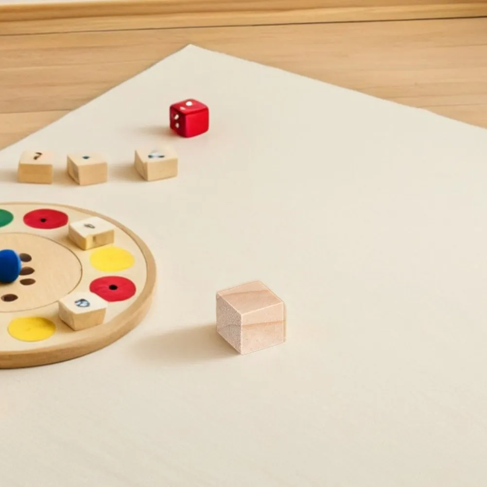 200 blocs de bois pour l'artisanat, enfants, bricolage, cubes en bois non finis, fournitures d'artisanat éducatives