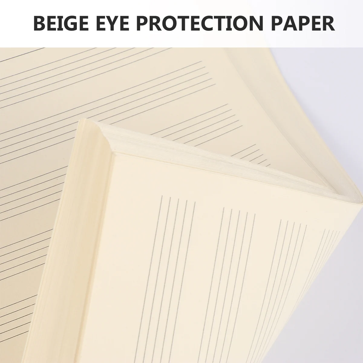 5-Manuskript-Papier-Nachfüllung, 3 mm Abstand, leeres Blatt, Loseblatt-Notizbuch, Ersatz für Musiker, Studenten