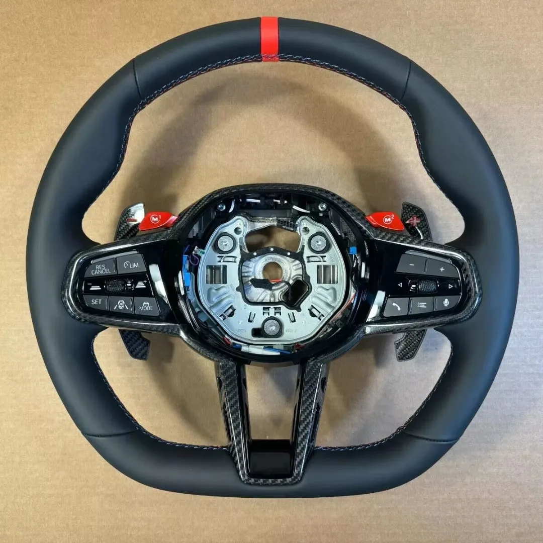 

For BMW M2 G87 M3 G80 G20 G21 M4 G82 M Carbon Steering Wheel