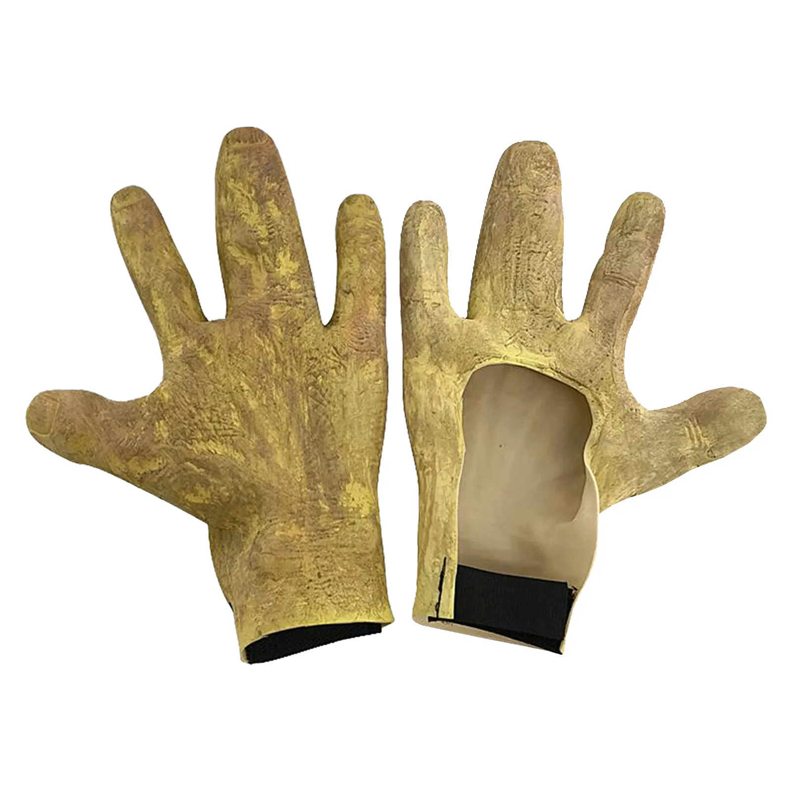 Ensemble de masques extraterrestres de qualité professionnelle, avec conception réaliste en Latex et gants assortis pour enfants et adultes, fêtes costumées d'halloween
