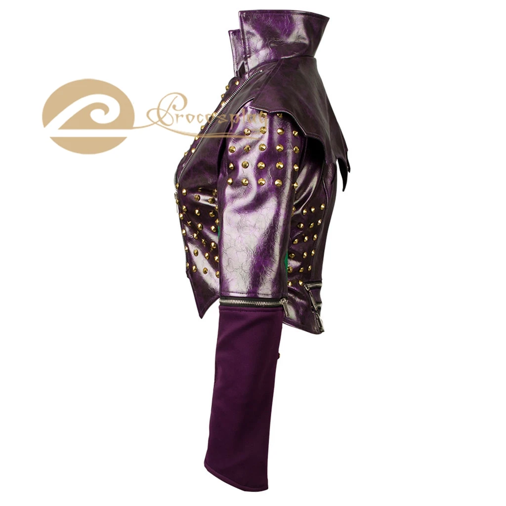 Mal Cosplay Costume Jacket Women Coat Role Play Halloween mp003805