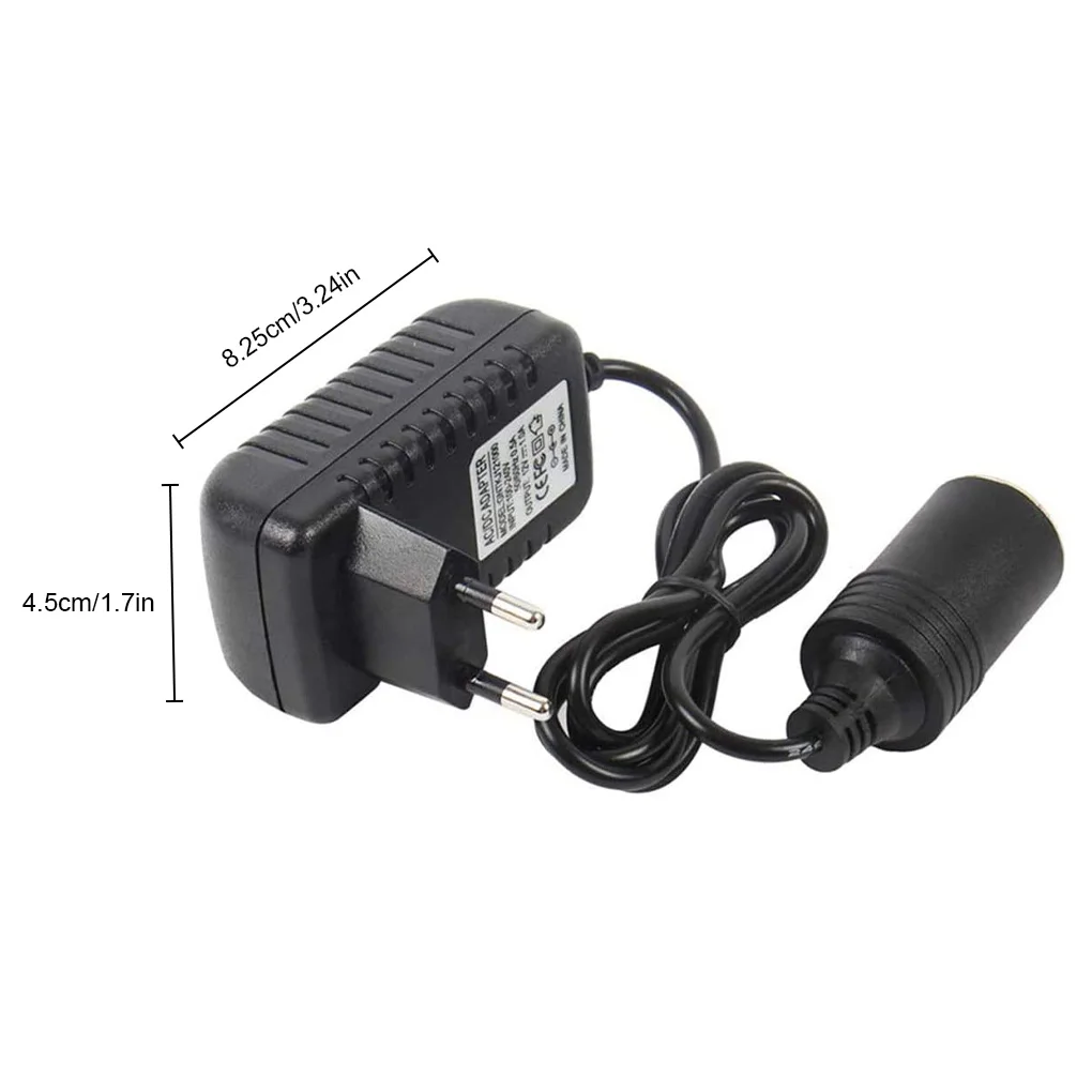 Car Lighter Socket Converter Power Adapter Portable Electrical Video Recorder Charger Household Automobile UK Plug