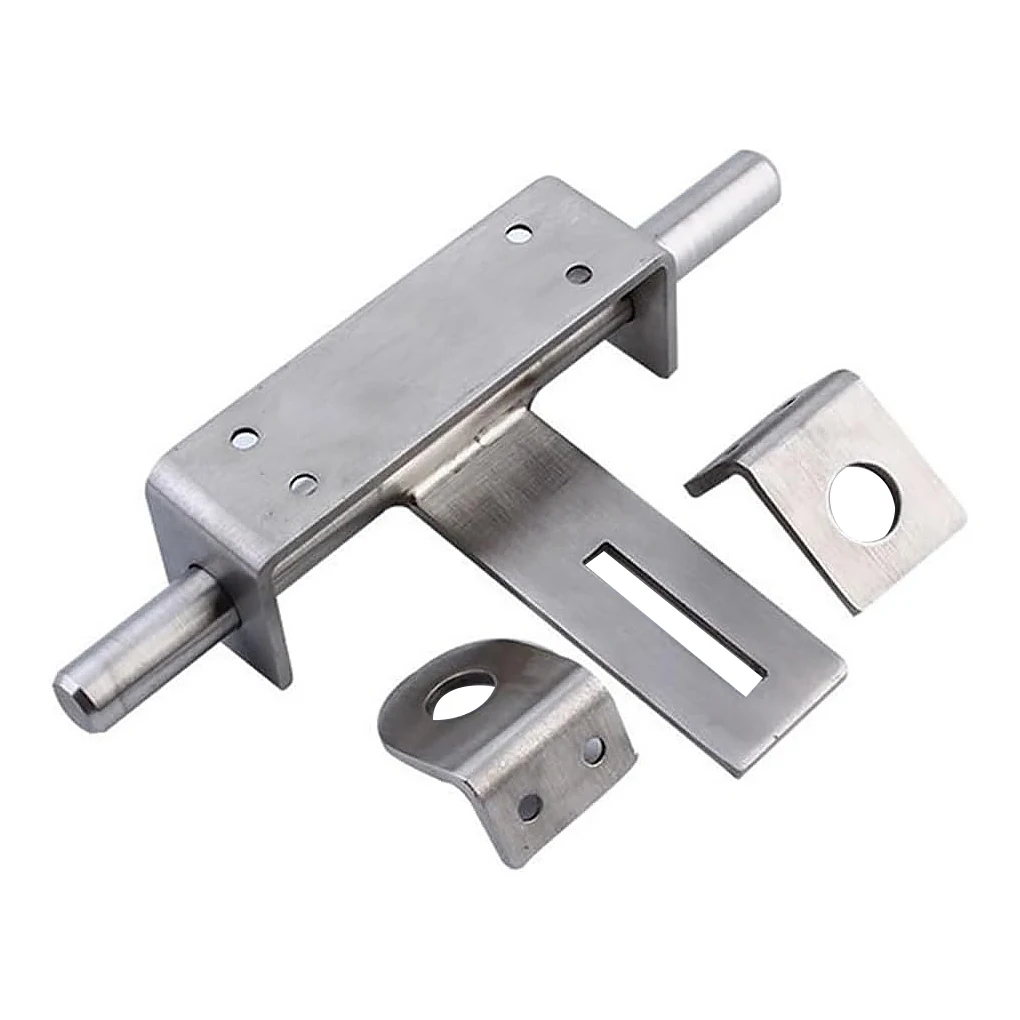 Prevent Intruders Thickened Stainless Steel Sliding Bolts Latch For Gates And Garages