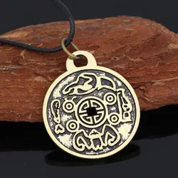 Amulet Pendant Necklace For Men Women Chinese Taoism Ancient Coin Pendants Exorcising Evil And Demon Clavicle Chain Jewelry