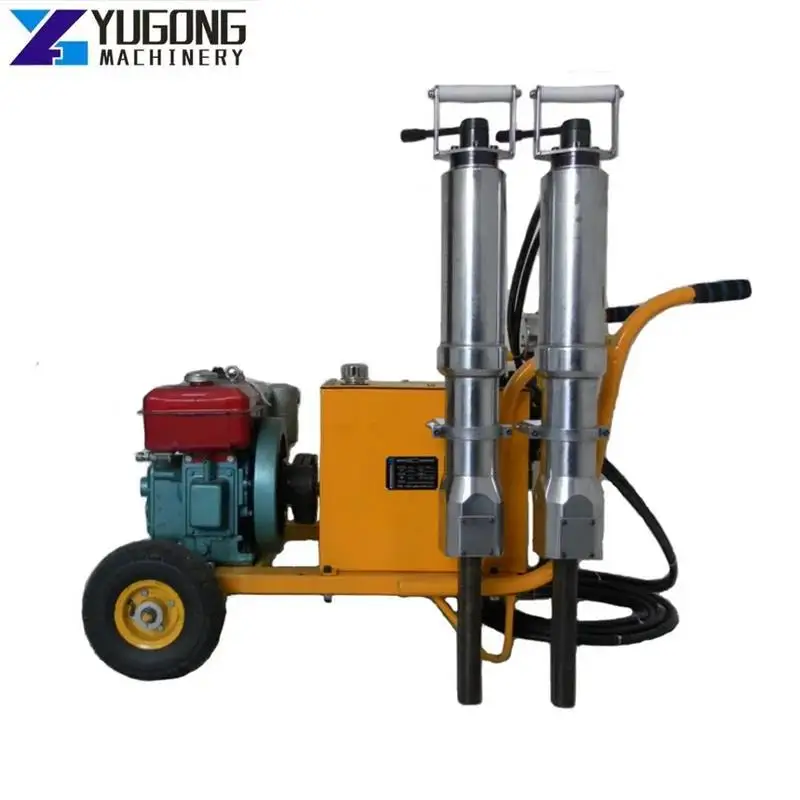 

YG Rock Splitting Machine Online Hydraulic Rock Demolition Splitter Stone Cracking Concrete Wall Demolition Machine