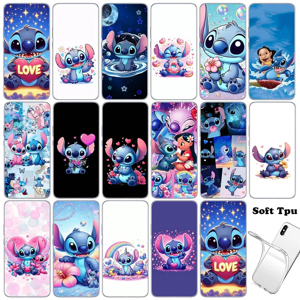 Lilo Wallpaper Stitch Lovely TPU Case for Samsung Galaxy A04 A14 A23 A34 A54 M23 M33 M52 M53 M30S M31 M51 M21 Phone Cover Casing