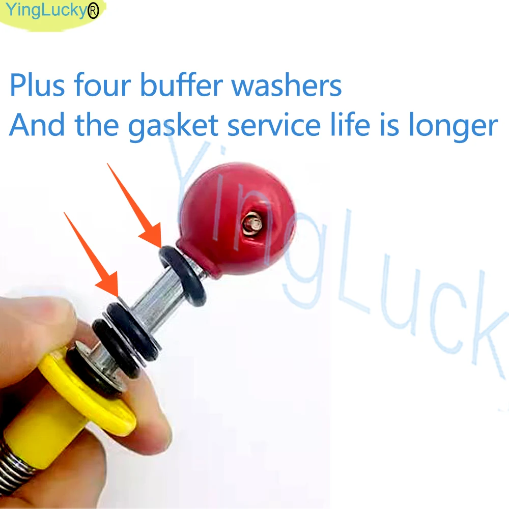 Pinball Machine Pachinko Rod Lever Puller Manual Pull Rod Spring Carnival Pinball Parts Shooting Game Machine Coin Arcade