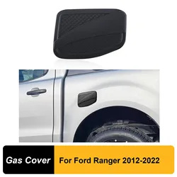 ABS Plastic Fuel Filler Tank Cover Door Gas Cap Trim Guard For Ford Ranger 2012-2022 T6 T7 T8 WILDTRAK XLT XLS XL LIMITED SPORT
