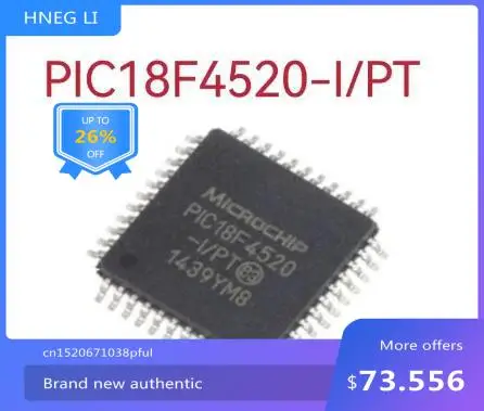 

100% NEWHigh quality products Pic18f4520-i/pt PIC18F4520 18f4520 QFP