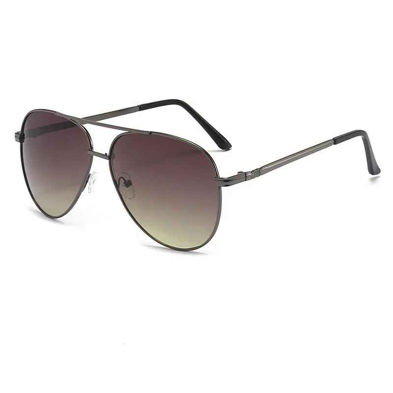 Men's and Women's Fashionable Retro Pilot Sunglasses with Metal Frame Texture Decoration Pink Blue Suitable for Travel Outdoor