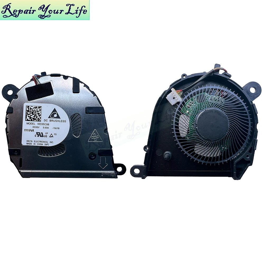 Notebook Cooler CPU GPU Fan For HP EliteBook 1040 G7 G8 Cooling Radiator Processor Fans ND35C06-19J18 ND35C05-19J17 M16006-001