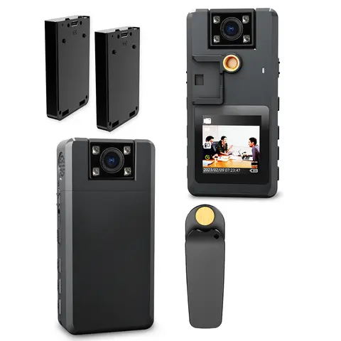 Vandlion A53 미니 카메라 2130mAh 긴 배터리 수명 야간 투시경 대시 캠 1080P 1296P 비디오 녹화 분리형 배터리 웹캠