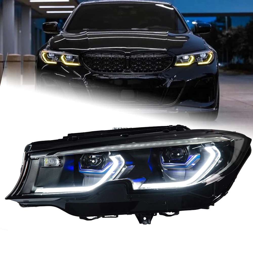 

Car Lights For G20 G28 3 Series 320i 330li 2020-2022 LED Auto Headlight Assembly Upgrade Laser M Performance Kit Accessories