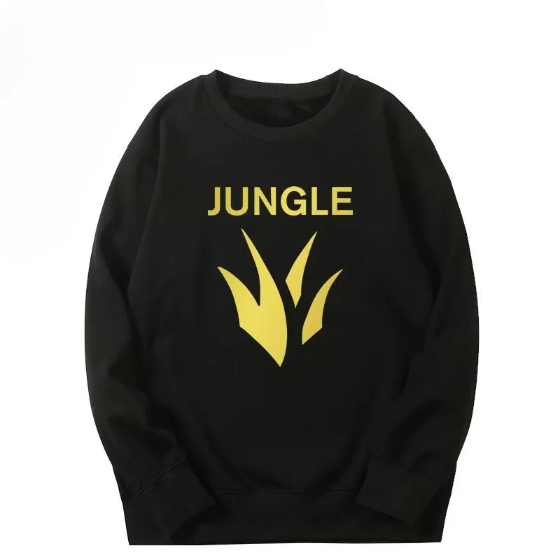 

Game Merchandise Game Clothes ADC Jungle Assist Hoodie Men Women Autumn and Winter Round Neck Cotton Loose Casual Fashion Tops