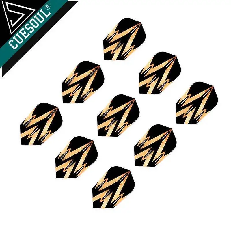

9 шт. CUESOUL Dart Flights Профессиональный Dart Wings Tail Черный Коричневый Длинная Форма