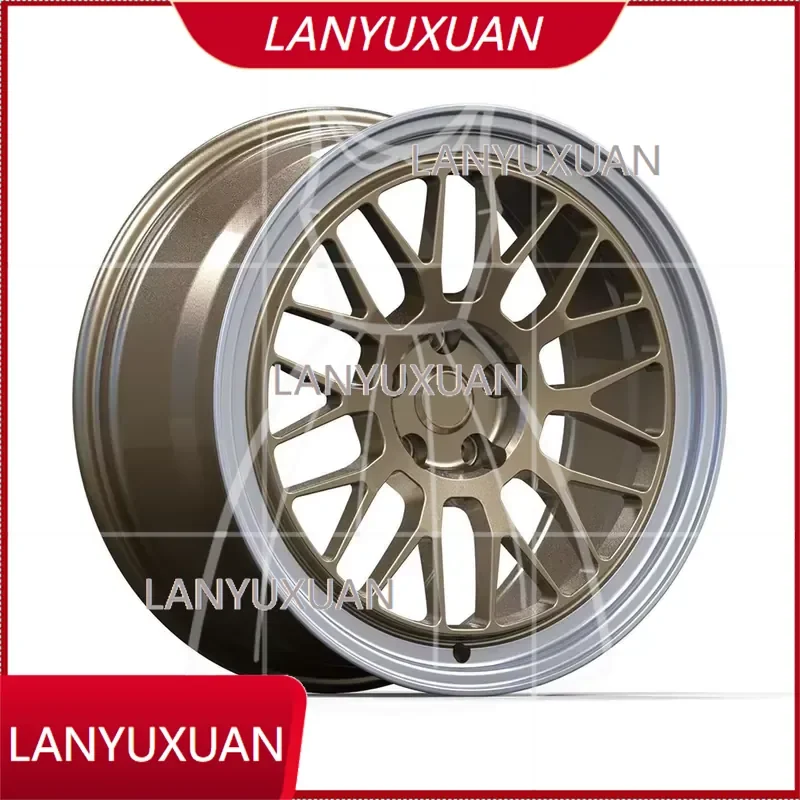 Lightweight Monoblock Forged Wheels Milled Lip 5x112 18 19 20 21 Inch 19x9 Bronze Split Multi Spoke for A3 A4 A5 A7