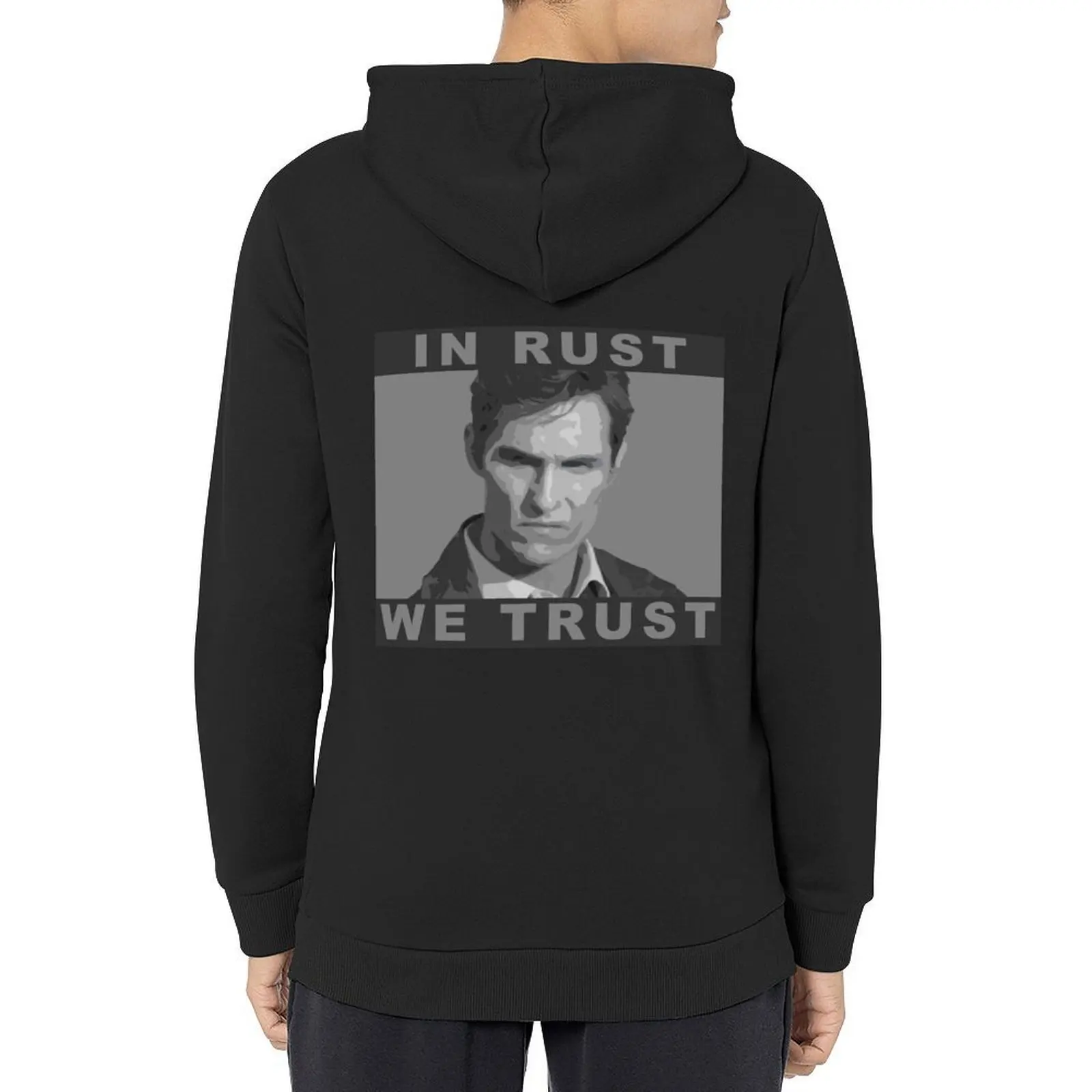 

In Rust We Trust - Shirt Hoodie men's sweat-shirt set mens clothes men wear korean clothes men hoodie
