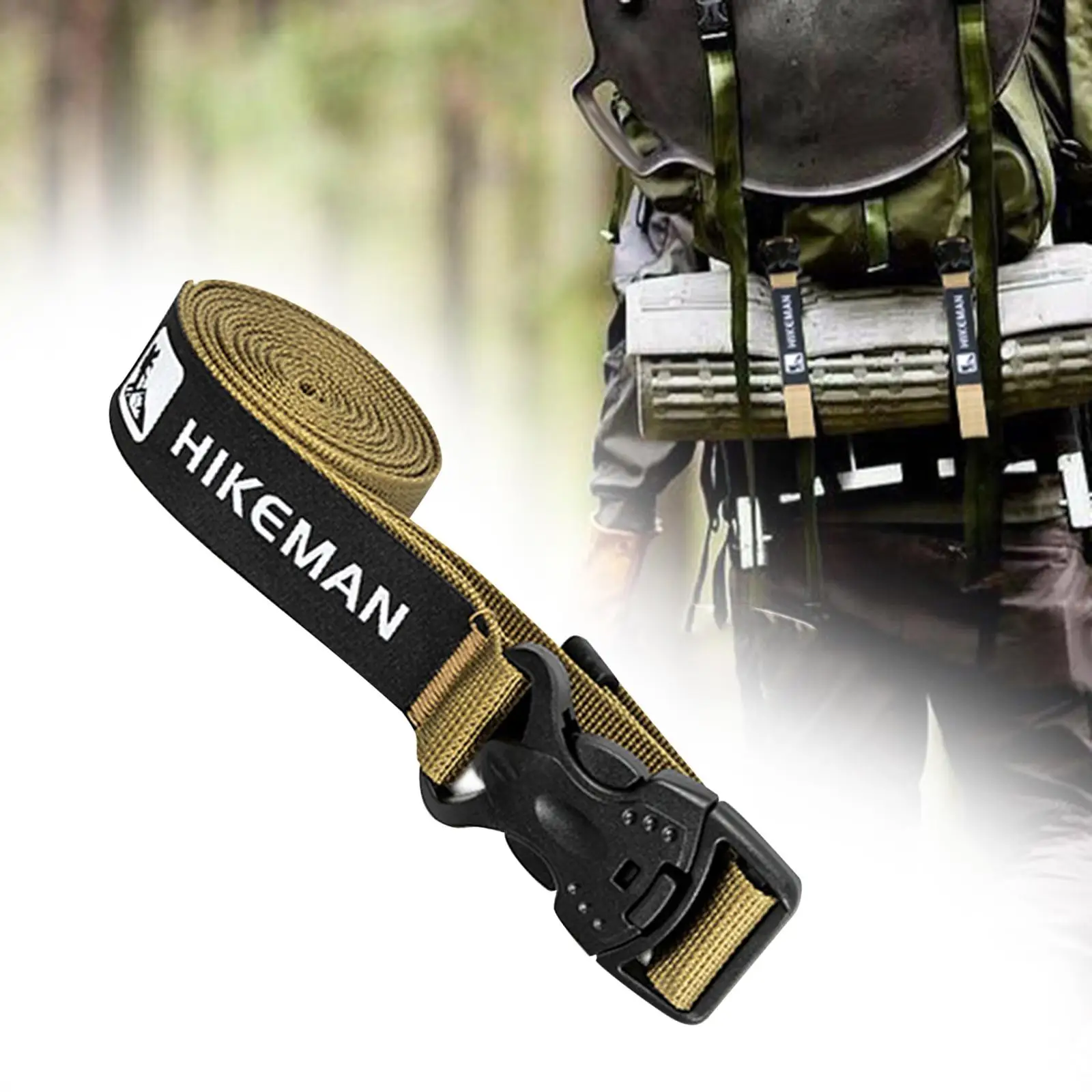 

Outdoor Luggage Strap Packing Straps for Firewood Outdoor Sports Backpacking